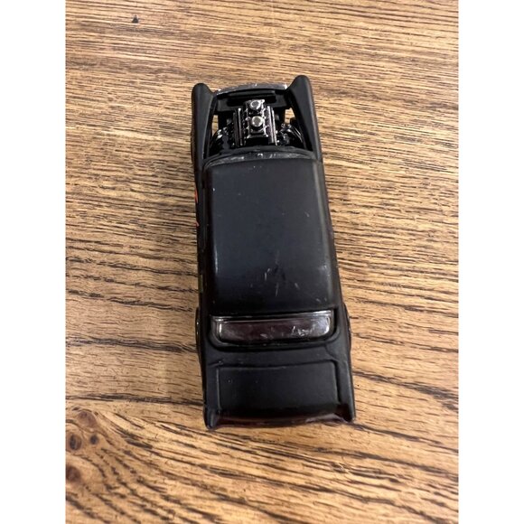 Hot Wheels 1955 Chevy Gasser Black Diecast Model Car Vintage 68 HW Garage Mattel - Picture 3 of 4